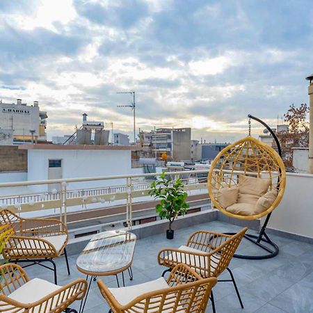 Pomegranate Luxury Penthouse Maisonette With Beautiful Terrace & Free Parking By Binobi ! Soluň Exteriér fotografie